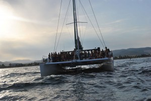 fiesta despedida barco
